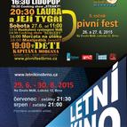 Pivní fest a Letní kino